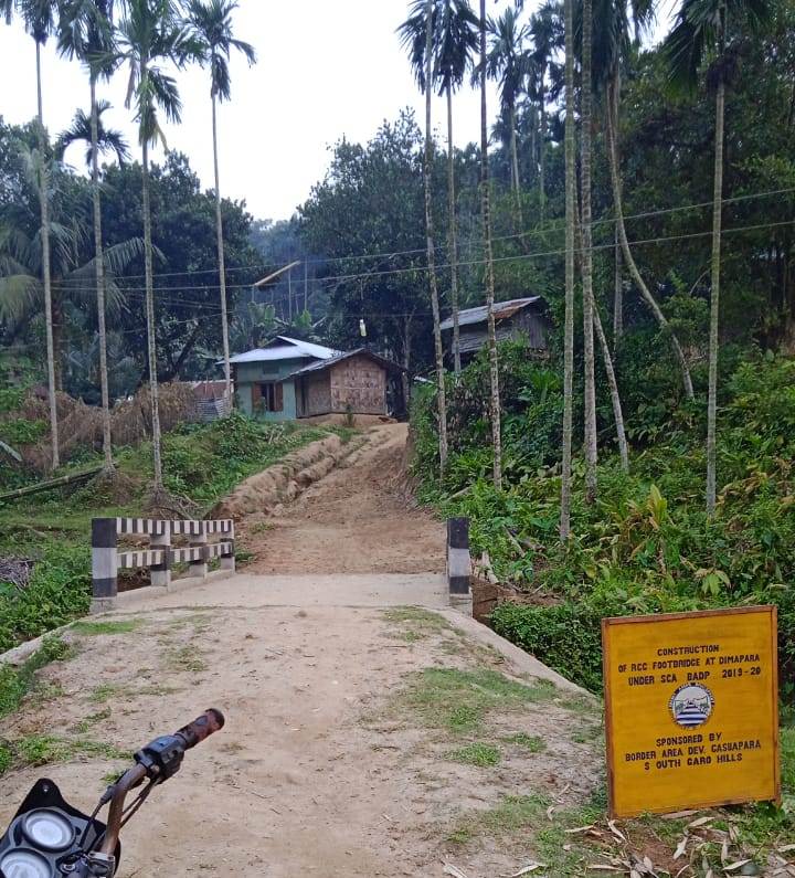 Construction Of Rcc Bridge at Dimapara